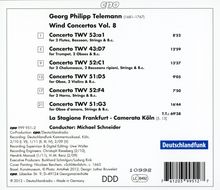 Georg Philipp Telemann (1681-1767): Bläserkonzerte Vol.8, CD