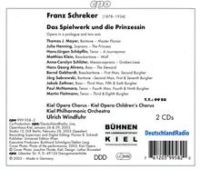 Franz Schreker (1878-1934): Das Spielwerk und die Prinzessin, 2 CDs