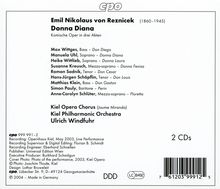 Emil Nikolaus von Reznicek (1860-1945): Donna Diana, 2 CDs