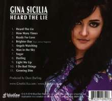 Gina Sicilia: Heard The Lie, CD