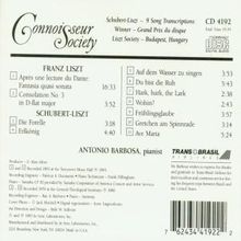 Franz Liszt (1811-1886): Dante-Sonate/9 Schubert, CD