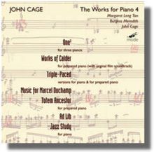 John Cage (1912-1992): Klavierwerke, CD
