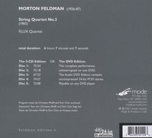 Morton Feldman (1926-1987): String Quartet (II), DVD-Audio