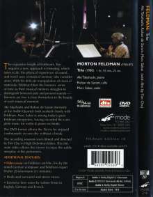 Morton Feldman (1926-1987): Klaviertrio (1980), DVD