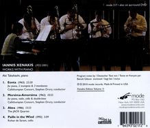 Iannis Xenakis (1922-2001): Kammermusik mit Klavier, CD
