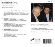 Aldo Clementi (1925-2011): Werke mit Flöte, CD