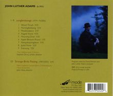 John Luther Adams (geb. 1953): Songbirdsongs, CD