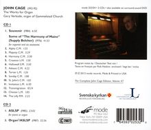 John Cage (1912-1992): Orgelwerke, 2 CDs