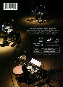 Memory in Motion: Percussion in Surround, DVD