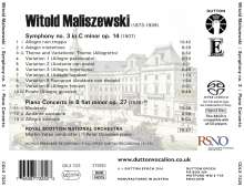 Witold Maliszewski (1873-1939): Symphonie Nr.3, Super Audio CD