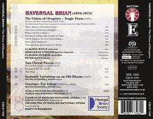 Havergal Brian (1876-1972): The Vision of Cleopatra (Tragic Poem), Super Audio CD
