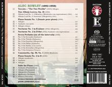 Alec Rowley (1892-1958): Klavierwerke, Super Audio CD
