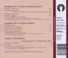 Carl Nielsen (1865-1931): Symphonien Nr.3 &amp; 6, CD