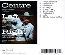 Centre: Ómar Guðjónsson (Pedal steel).  
Left: Tómas Jónsson (Piano, Synths), Tommy Baldu (Drums).  
Right: Magnús Kjartansson (Piano, Synths), Magnús Eliasen (Drums).  
Liste: 1. Arnarvatnsheiði bis 9. Síðustu dagar pabba.  
Bild zeigt Mann mit Hut und Mikrofon in Anzug.