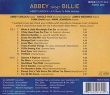 Abbey Lincoln (1930-2010): Abbey Sings Billie, 2 CDs