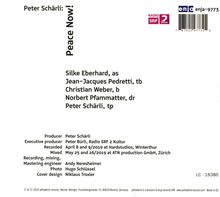 Peter Schärli: Peace Now, CD