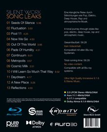 Silent Work: Sonic Leaks (Dolby Atmos Edition), Blu-ray Audio
