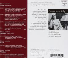 Johann Sebastian Bach (1685-1750): Konzerte f.Orgel BWV 592,593,972,974, CD