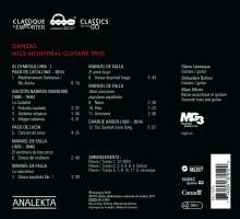 Montreal Guitare Trio - Danzas, CD