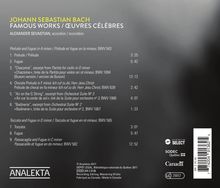 Alexander Sevastian - J. S. Bach: Famous Works, CD
