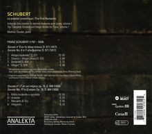 Franz Schubert (1797-1828): Sämtliche Klaviersonaten &amp; Klavierwerke Vol.1 "The First Romantic", CD
