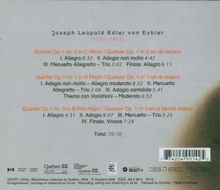 Joseph Eybler (1765-1846): Streichquartette op.1 Nr.1-3, CD