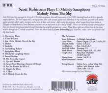 Scott Robinson (geb. 1959): Scott Robinson Plays C-Melody Sax.., CD