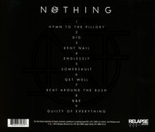 Nothing: Guilty Of Everything, CD