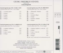 Georg Friedrich Händel (1685-1759): Concerti grossi op.6 Nr.1,4,6,11, CD
