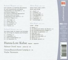 Hanne-Lore Kuhse singt Lieder, CD