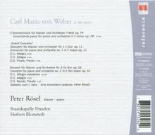 Carl Maria von Weber (1786-1826): Klavierkonzerte Nr.1 &amp; 2, CD