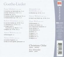 Christiane Oelze singt Goethe-Lieder, CD