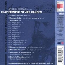 Antonin Dvorak (1841-1904): Klavierwerke zu 4 Händen, CD