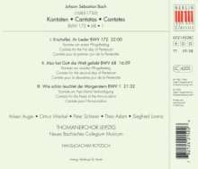 Johann Sebastian Bach (1685-1750): Kantaten BWV 1,68,172, CD