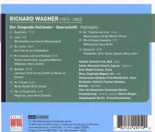 Richard Wagner (1813-1883): Der Fliegende Holländer (Ausz.), CD