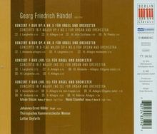 Georg Friedrich Händel (1685-1759): Orgelkonzerte Nr.5,6,13,16, CD