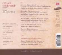 David Oistrach - Violinkonzerte (100th Anniversary Edition), 2 CDs