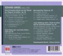 Edvard Grieg (1843-1907): Aus Holbergs Zeit-Suite op.40, CD