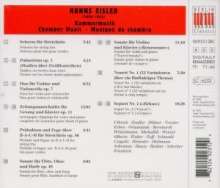 Hanns Eisler (1898-1962): Sonate für Violine &amp; Klavier "Reisesonate", CD