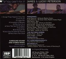 James Peterson &amp; Lucky Peterson: If You Can't Fix It, CD