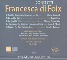 Gaetano Donizetti (1797-1848): Francesca di Foix, CD