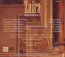 Saverio Mercadante (1795-1870): Zaira (Ausz.), CD