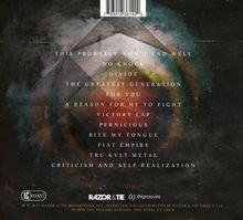 All That Remains: The Order Of Things, CD
