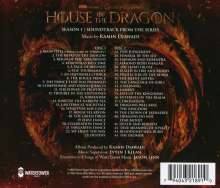 Ramin Djawadi (geb. 1974): Filmmusik: House Of The Dragon: Season 1 (HBO Series), 2 CDs