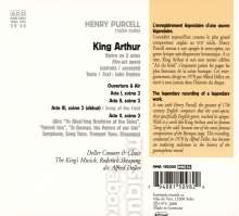 Henry Purcell (1659-1695): King Arthur (Ausz.), CD