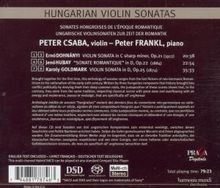 Karl Goldmark (1830-1915): Sonate für Violine &amp; Klavier op.25, Super Audio CD