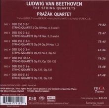 Ludwig van Beethoven (1770-1827): Streichquartette Nr.1-16, 7 Super Audio CDs