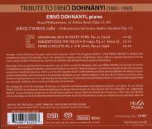 Ernst von Dohnanyi (1877-1960): Variationen über ein Kinderlied f. Klavier &amp; Orchester op.25, Super Audio CD