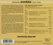 Antonin Dvorak (1841-1904): Streichquartette Nr.1-7, 4 CDs