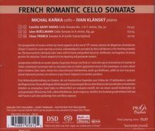 Michal Kanka - French Romantic Cello Sonatas, Super Audio CD